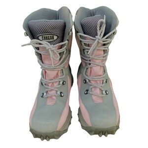 Cougar Snicker G Winter  Boots Women 9 PinklGray